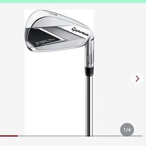 TaylorMade ⛳️ Golf Club Stealth Iron Stiff Graphite *Single* LEFT HANDED